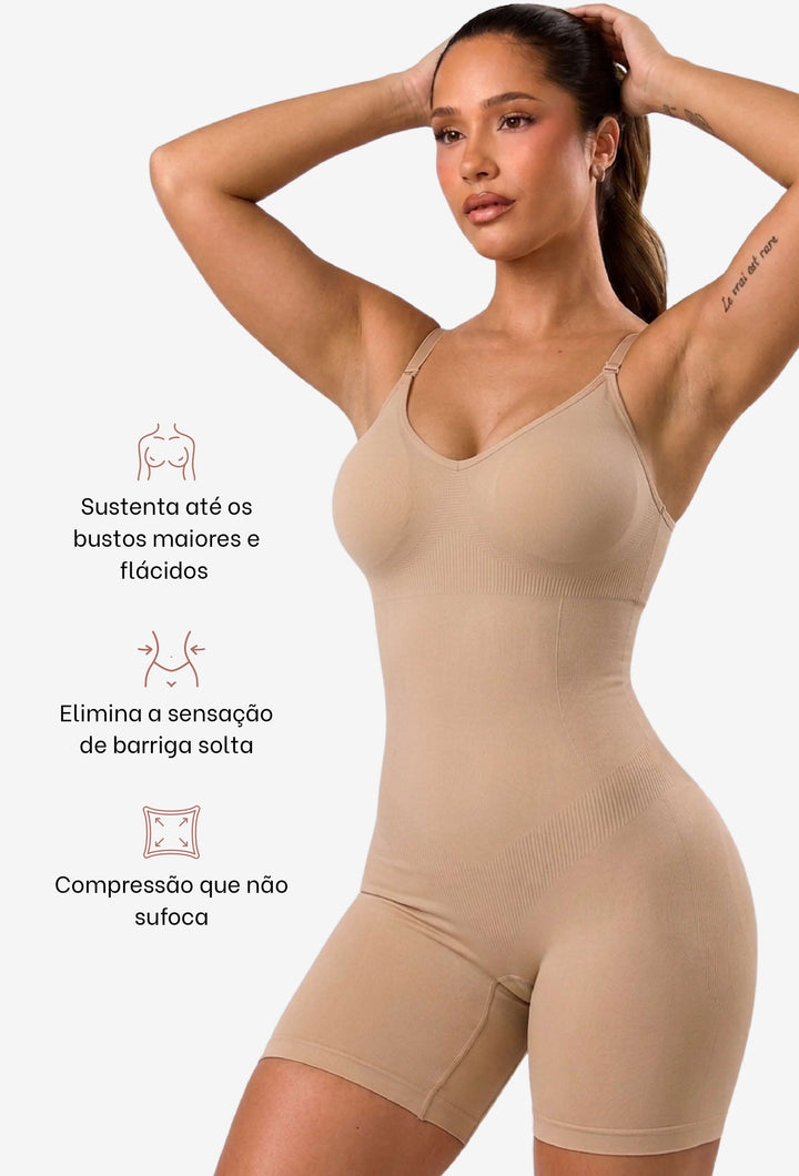 Macaquinho Bloom Modelador | Pós - Gestação | Alças Removíveis
