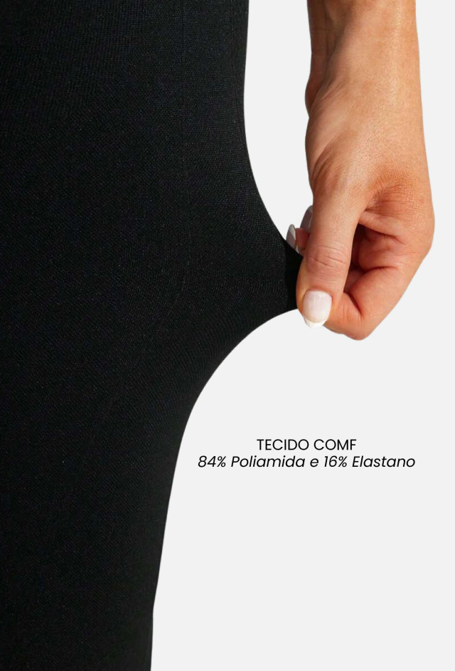 Legging Comf Gestante | Cós Alto Sem Costura